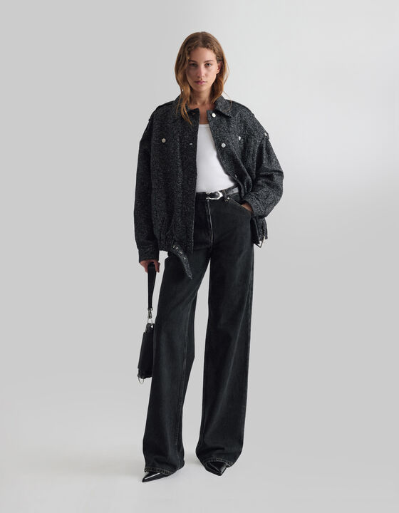 OVERSIZED CINCHED JACKET