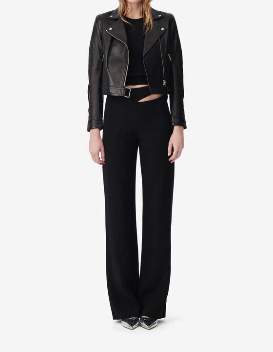 VESTE EN CUIR