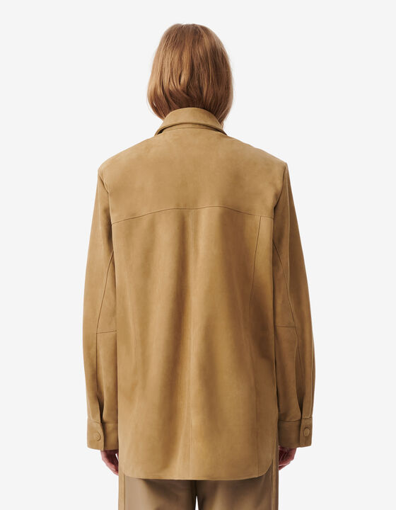 SUEDE SHIRT