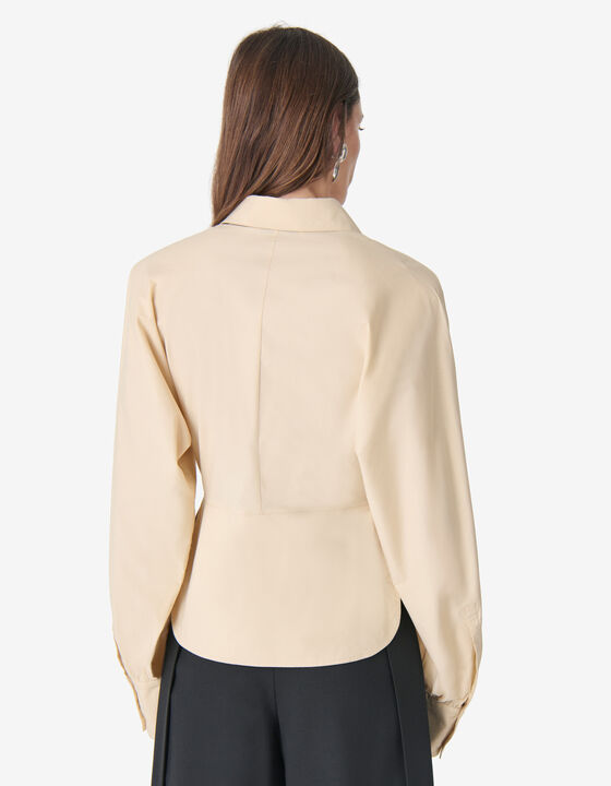 STRUCTURED LONG-SLEEVED SHIRT