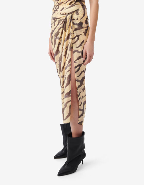 PRINTED SKIRT