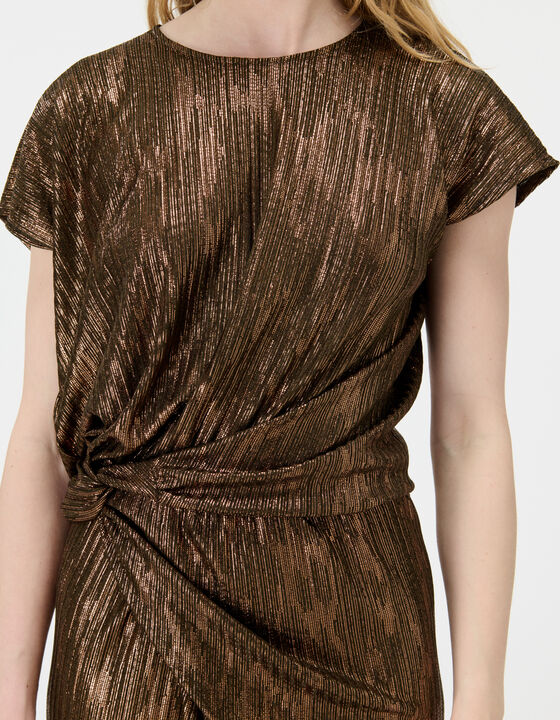 ROBE EN LUREX