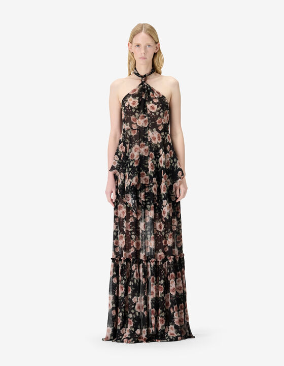 LONG PRINTED SKIRT