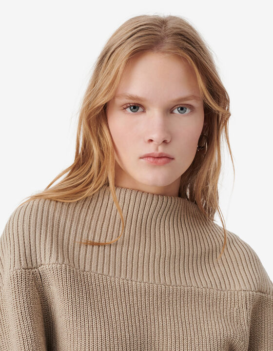 HIGH-NECK PULLOVER