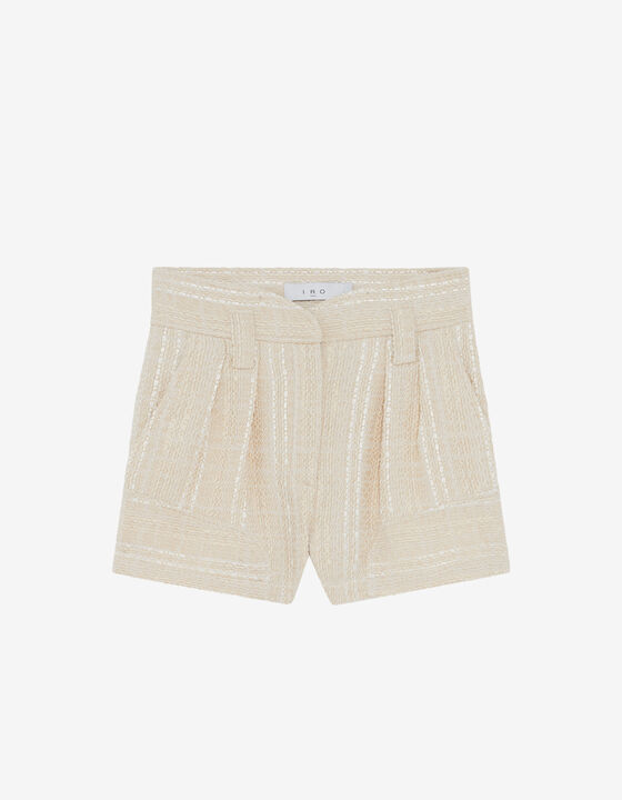 SHORT EN TWEED LUREX