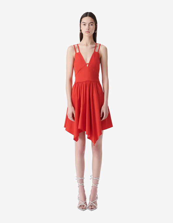 MINI RUFFLE DRESS