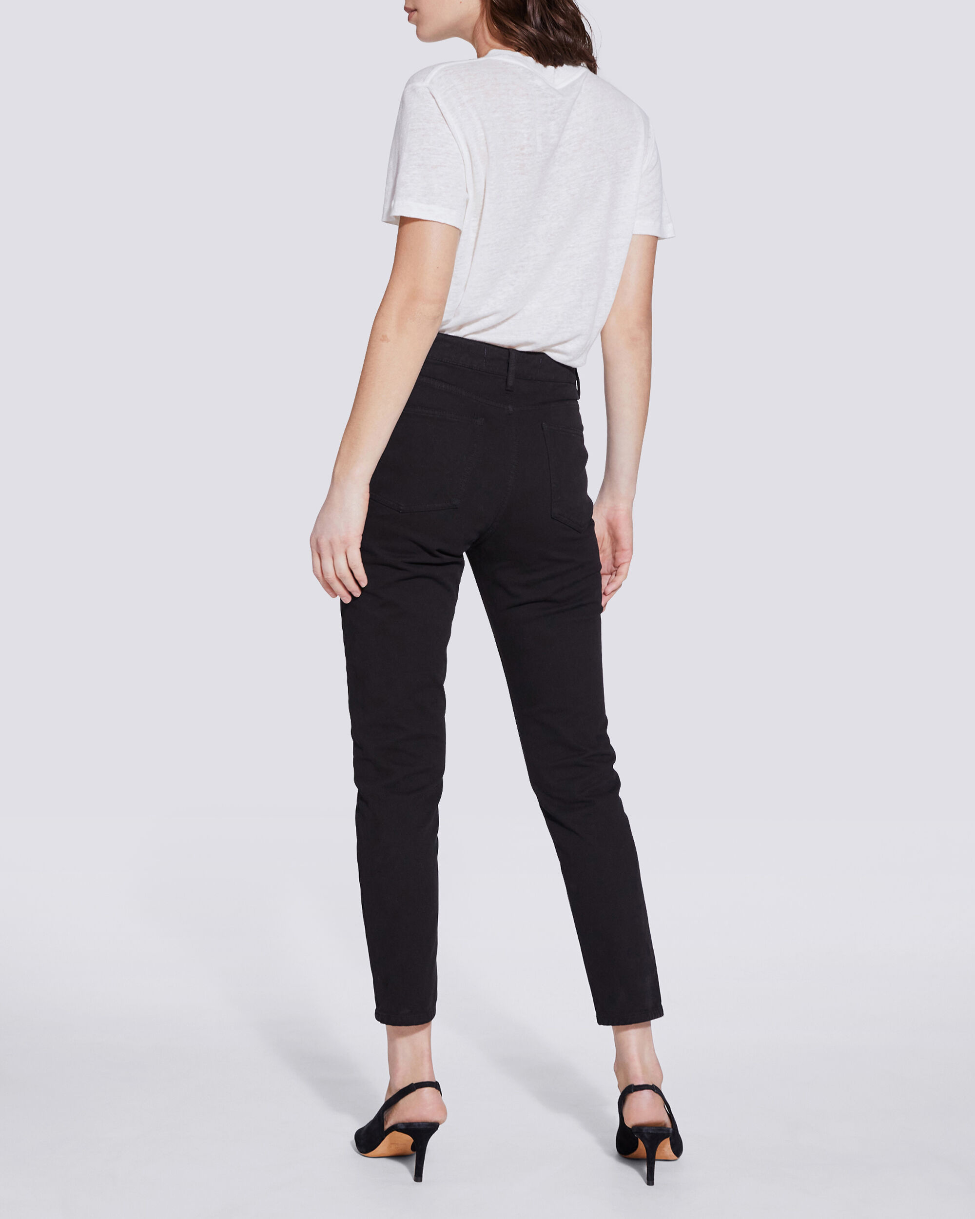 high jeans black