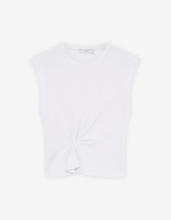 PLEATED T-SHIRT