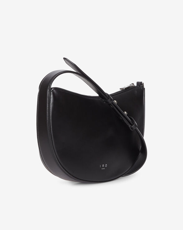 ARCSLOUCHY CALFSKIN LEATHER BAG WITH CHAIN