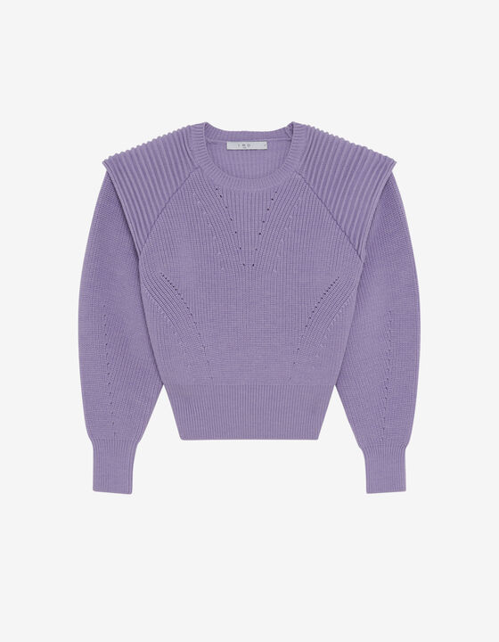 ROUND-NECK WOOL SWEATER