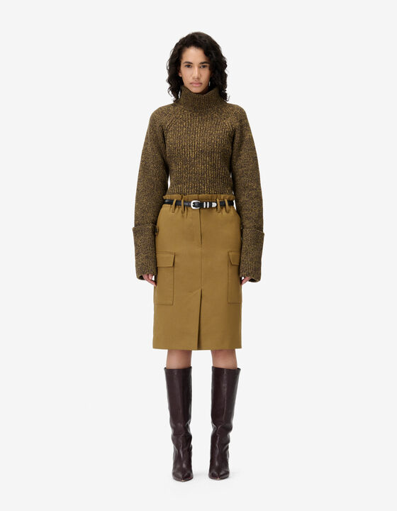 WOOL SKIRT