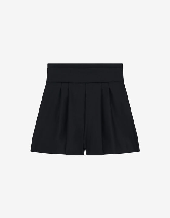 WOOL BLEND SHORTS