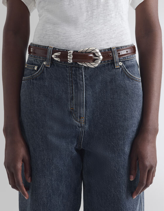 BABY PATENT LEATHER BELT