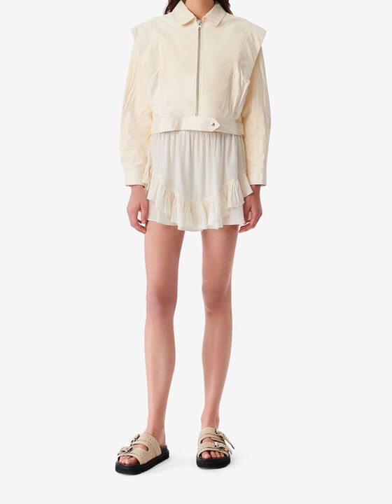 STRUCTURED LEATHER JACKET