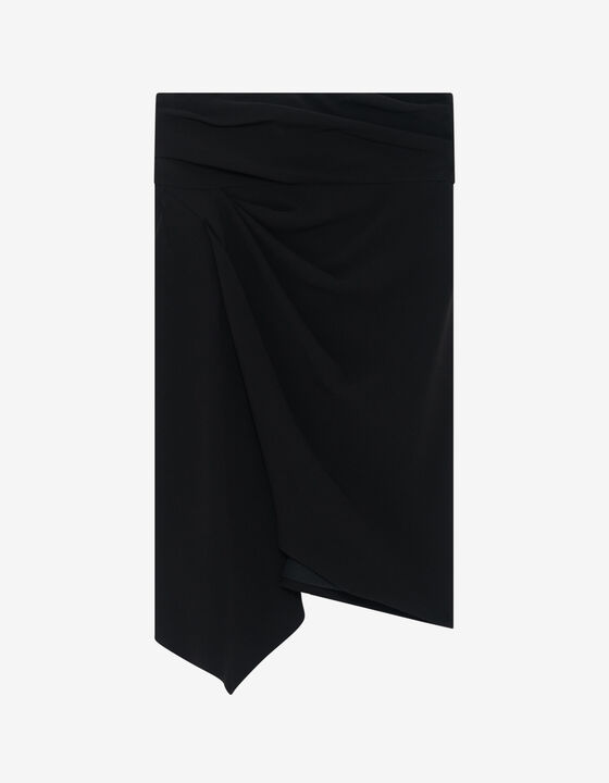 JUPE COURTE ASYMÉTRIQUE