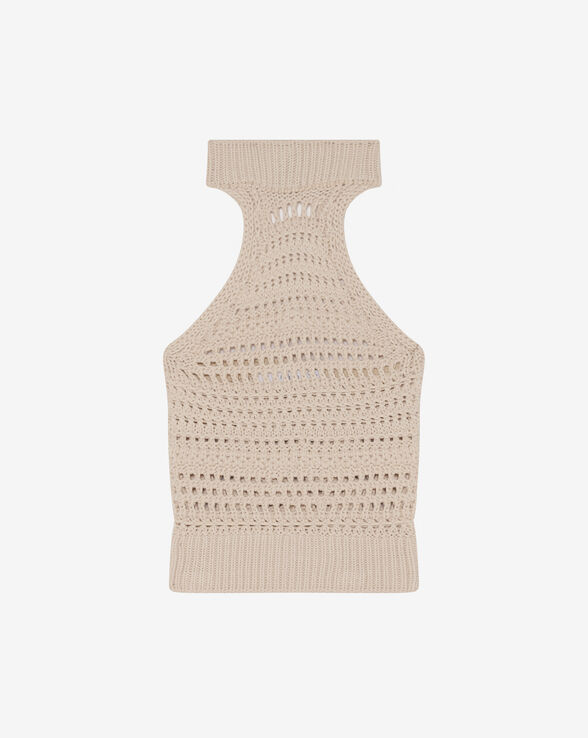 EWEA HIGH-NECK KNIT TOP
