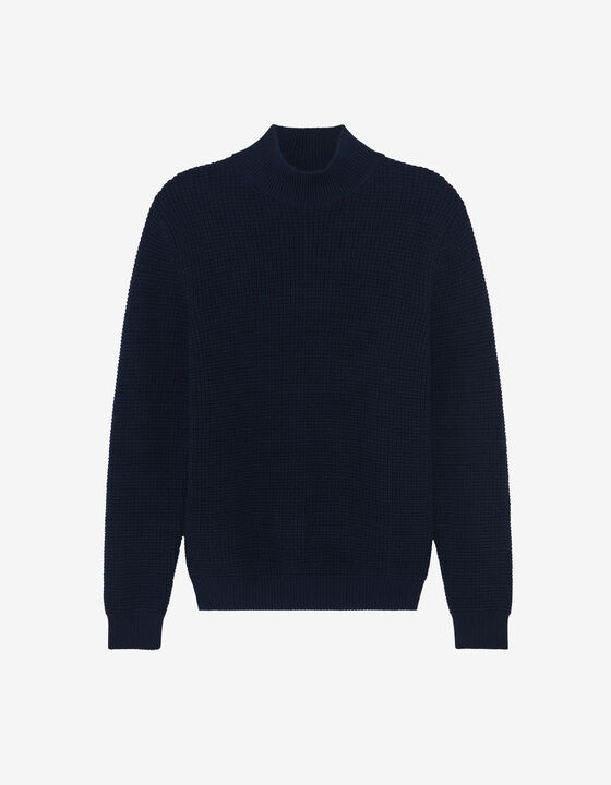 PULL COL MONTANT EN LAINE