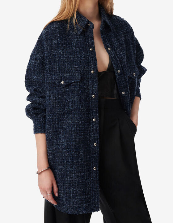 TWEED OVERSHIRT