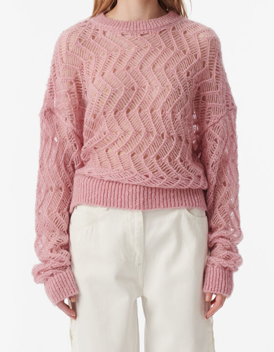 LACE SWEATER