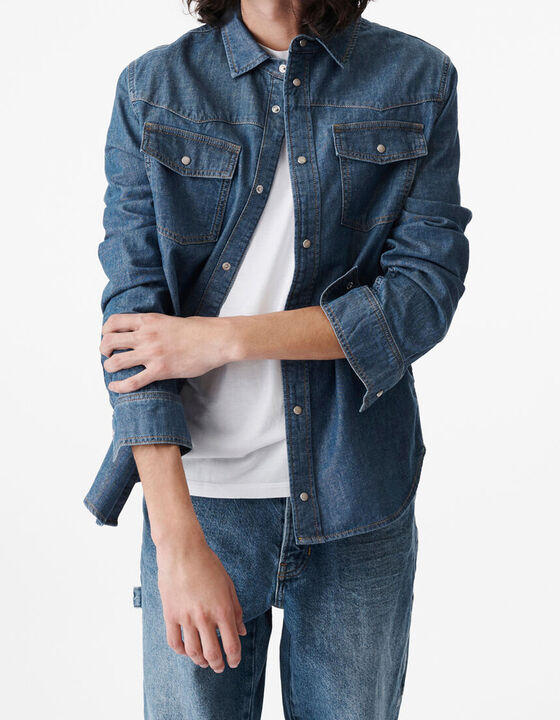 DENIM SHIRT