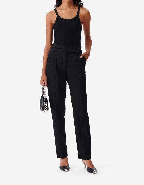 HIGH-RISE PANTS
