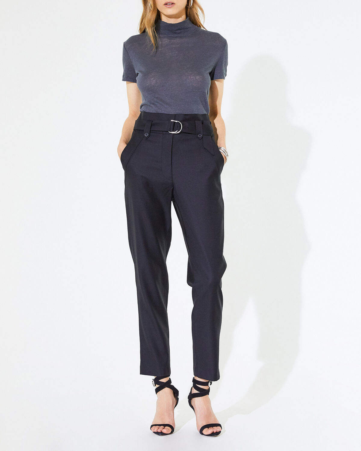 Linayaspe Trousers Black by IRO Paris