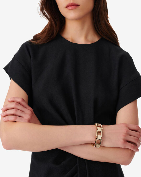 SQUARE GOLD CHAIN BRACELET