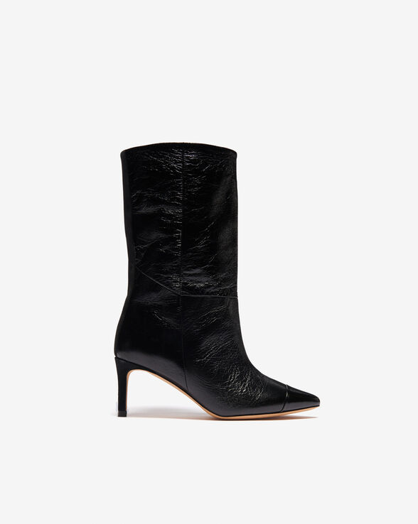 TREBY PATENT LEATHER BOOTS