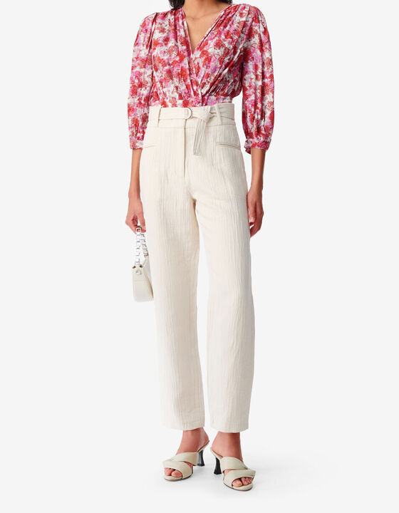 HIGH-RISE PANTS
