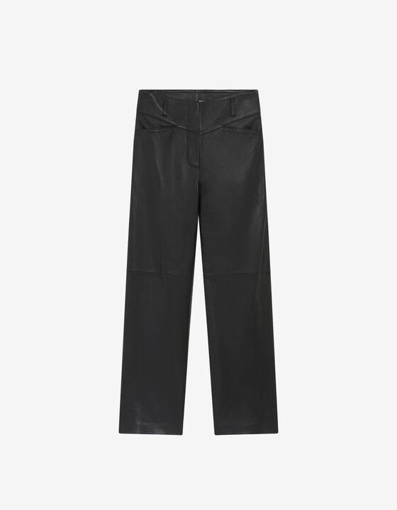 PANTALON EN CUIR