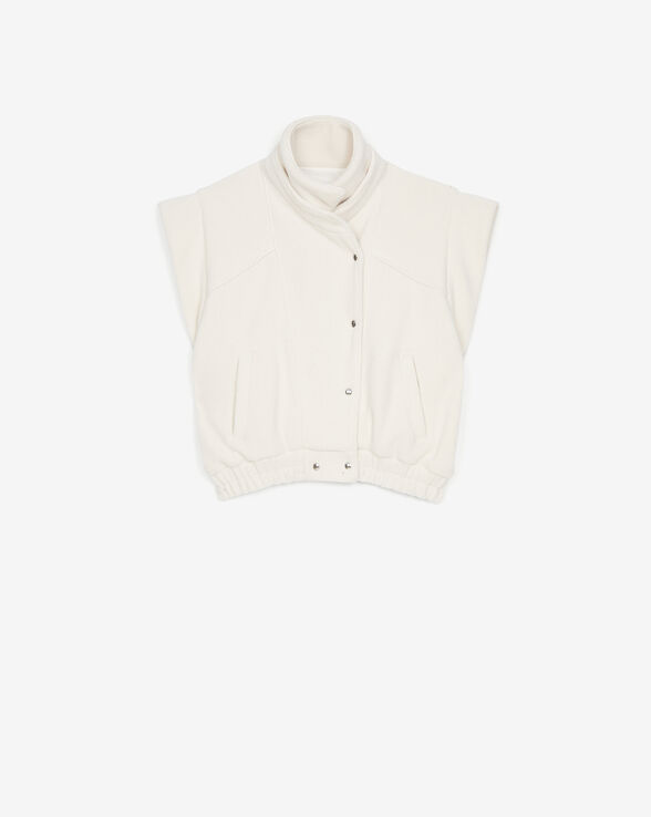 SUELA SLEEVELESS FLEECE JACKET