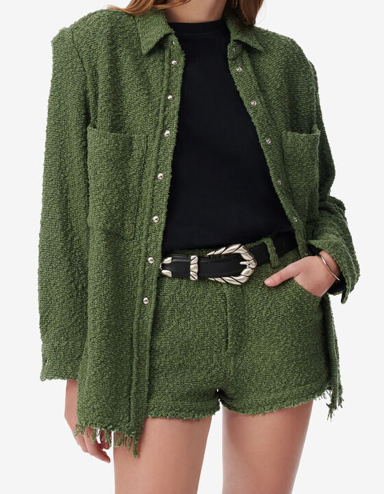 SURCHEMISE EN TWEED