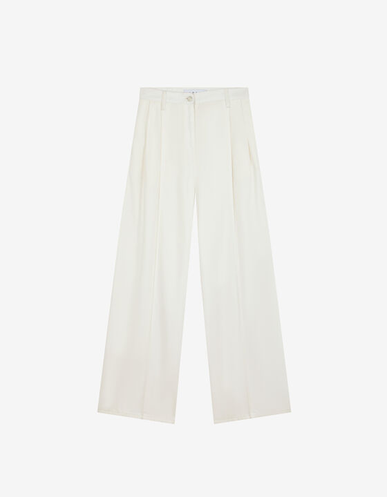 FLOWING WIDE-LEG PANTS