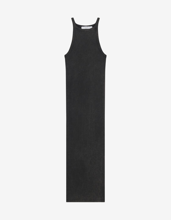 LONG SLEEVELESS DRESS