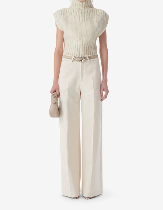 HIGH-WAISTED PANTS