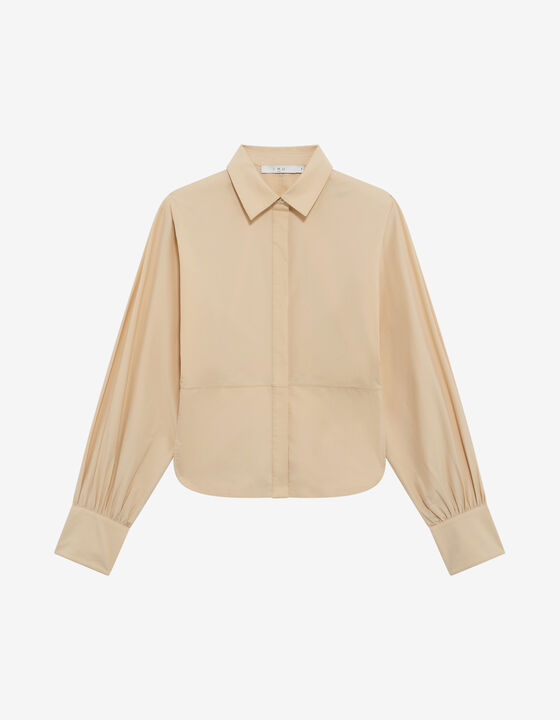 STRUCTURED LONG-SLEEVED SHIRT