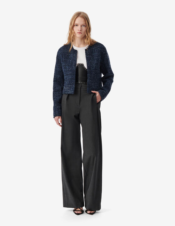 VESTE EN TWEED