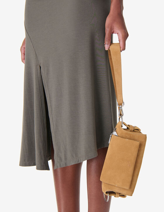 MINI SUEDE LEATHER BAG