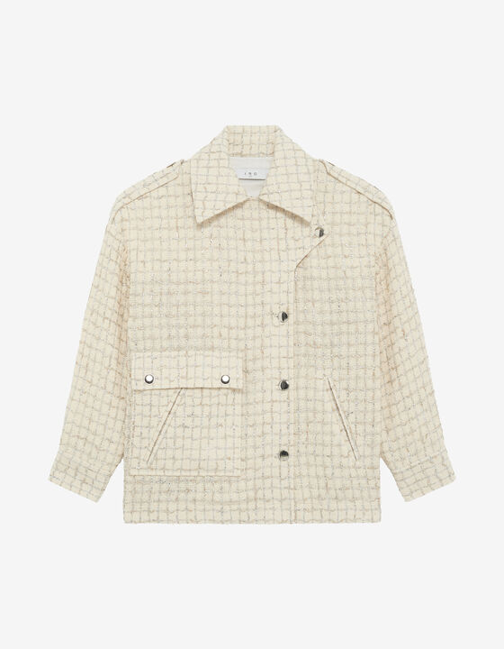 TWEED OVERSHIRT