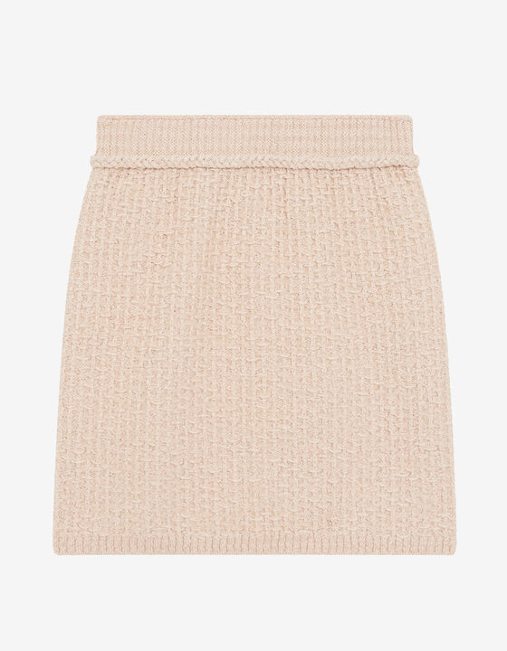 MINI RIBBED SKIRT