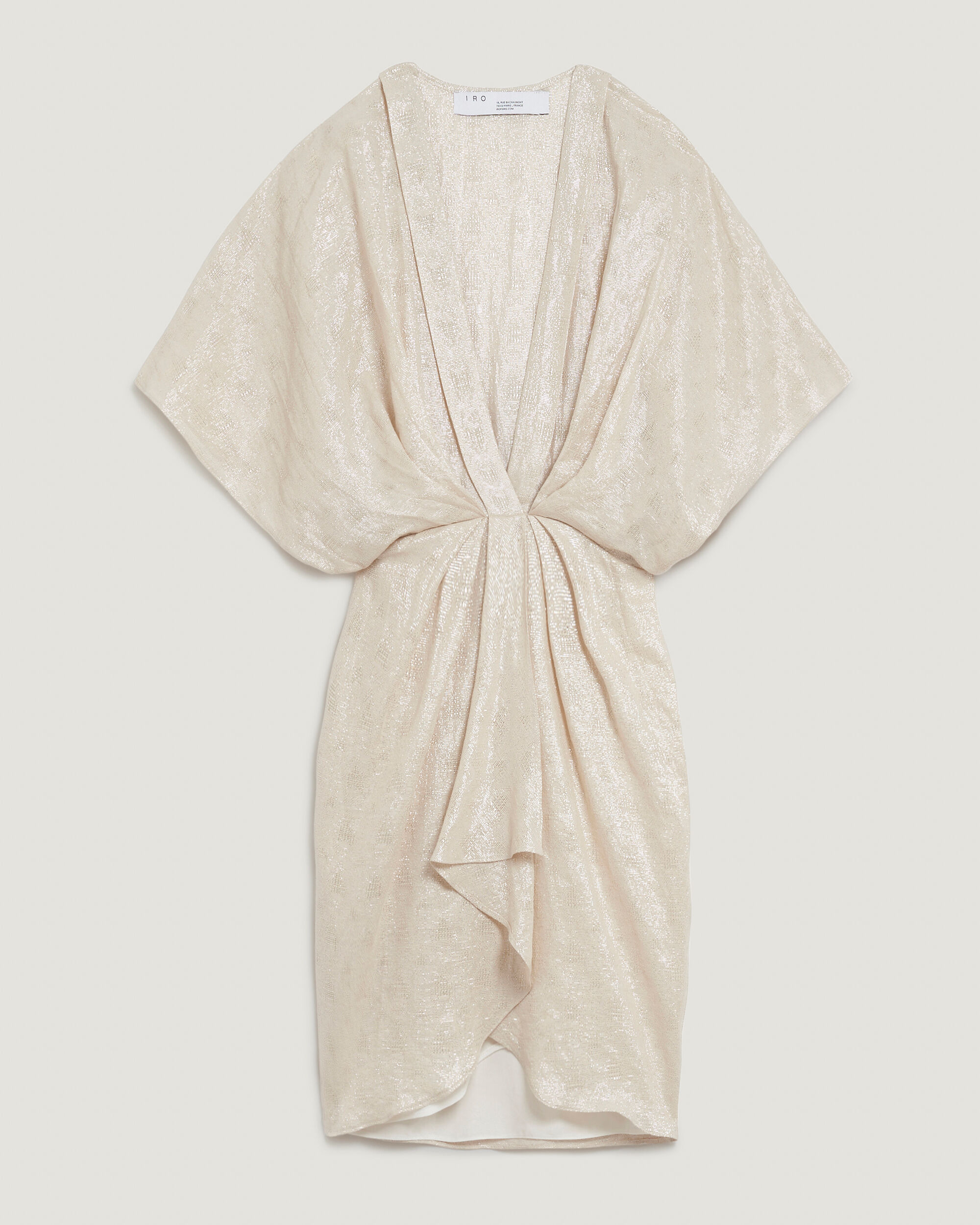 robe courte fluide fleurie