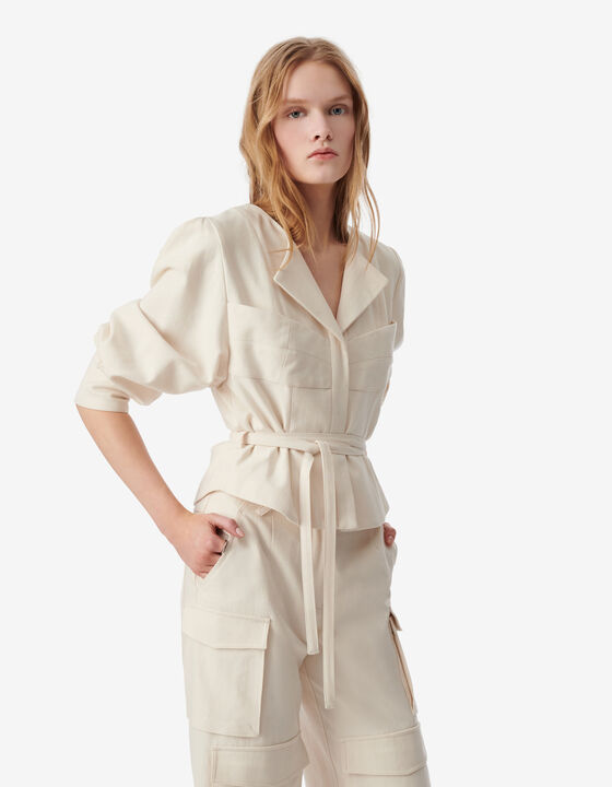 TOP WITH PATCHED BUSTIER