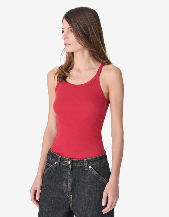 RIBBED TANK TOP