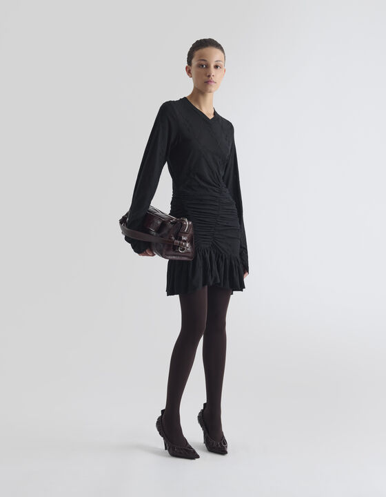 ROBE JACQUARD ASYM&Eacute;TRIQUE
