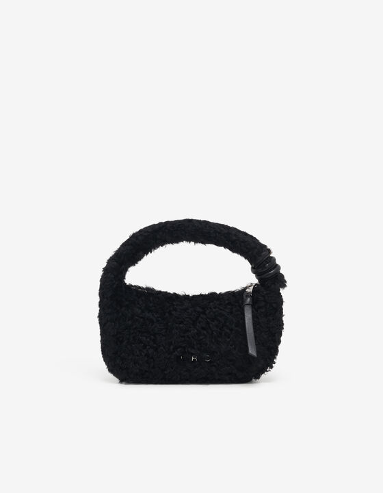 NOUÉ BABY FLUFFY LEATHER BAG