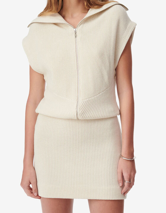 KNIT MINI DRESS