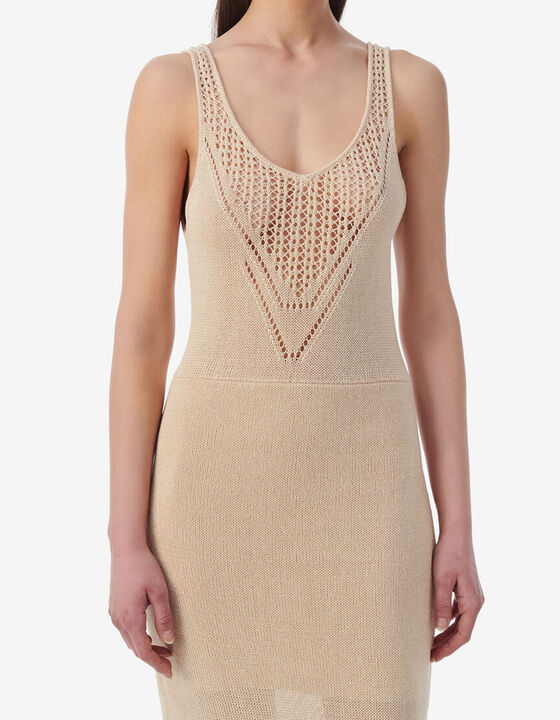 ROBE LONGUE EN MAILLE