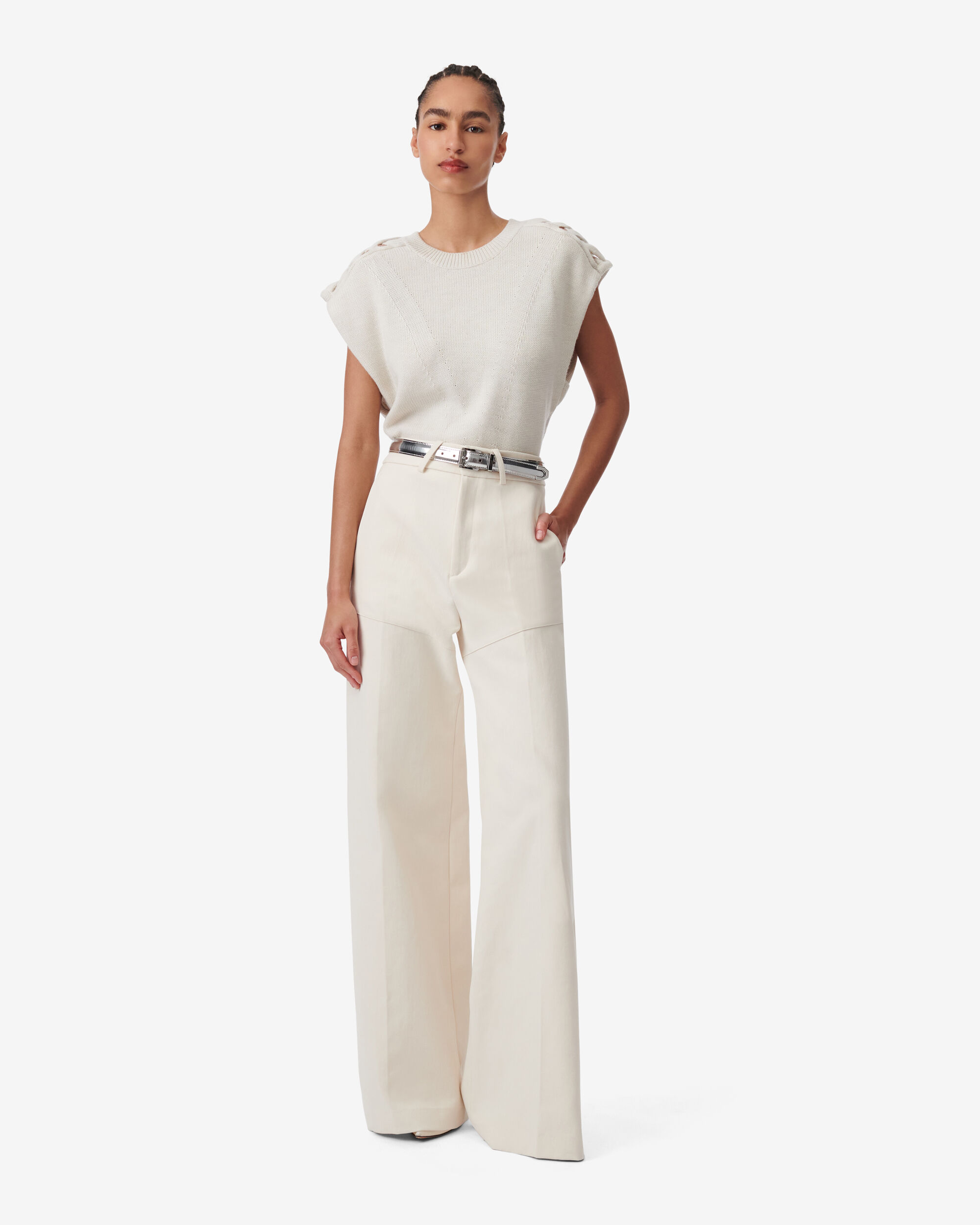 Iro white sweater sales