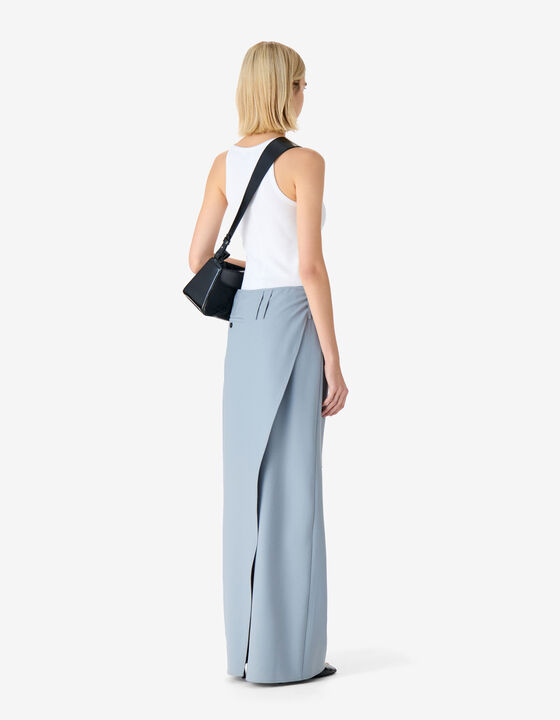 WRAPPED LONG SKIRT