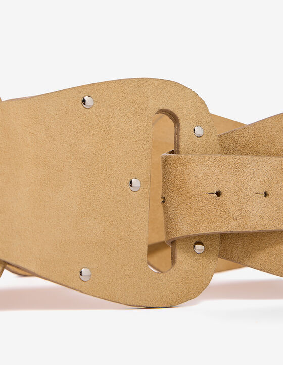 LARGE SUEDE BELT